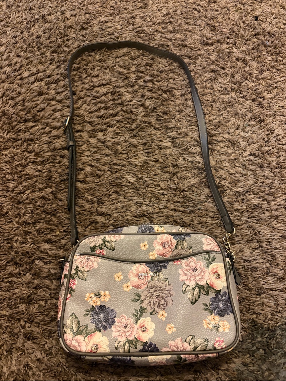 Nine West Floral Crossbody Bag
